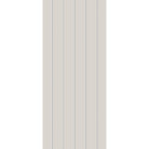 Fiberglass entry door, contemporary 60, 34" x 80", white satin smooth finish