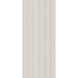 Fiberglass entry door, contemporary 60, 34" x 80", white satin smooth finish
