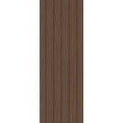 Fiberglass entry door, contemporary 60, 34" x 96", fine woodgrain finish