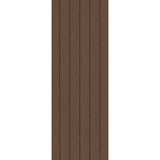Fiberglass entry door, contemporary 60, 34" x 96", fine woodgrain finish