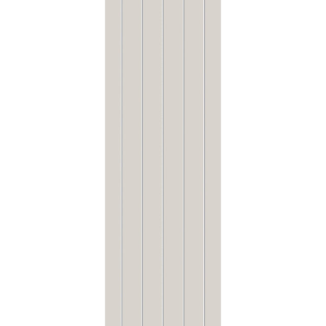 Fiberglass entry door, contemporary 60, 34" x 96", white satin smooth finish