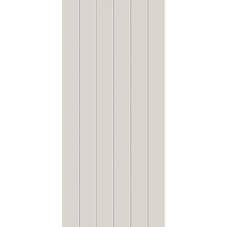 Fiberglass entry door, contemporary 60, 36" x 80", white satin smooth finish