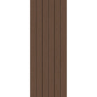 Fiberglass entry door, contemporary 60, 36" x 96", fine woodgrain finish