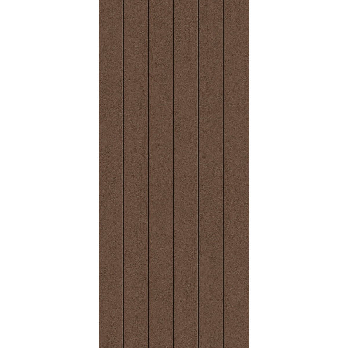 Fiberglass entry door, contemporary 60, 42" x 96", fine woodgrain finish