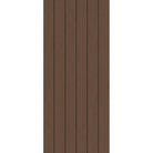 Fiberglass entry door, contemporary 60, 42" x 96", fine woodgrain finish