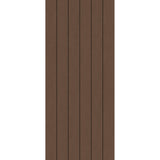 Fiberglass entry door, contemporary 60, 42" x 96", fine woodgrain finish