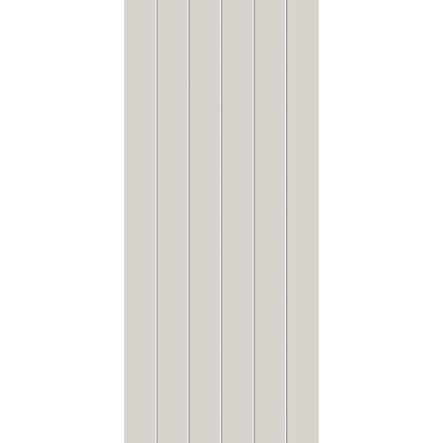 Fiberglass entry door, contemporary 60, 42" x 96", white satin smooth finish
