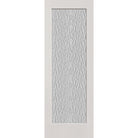 Vapor flush glazed fiberglass entry door, full lite, 34" x 96", white satin smooth finish