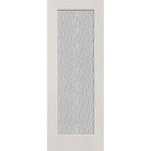 Vapor flush glazed fiberglass entry door, full lite, 36" x 96", white satin smooth finish