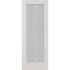 Vapor flush glazed fiberglass entry door, full lite, 36" x 96", white satin smooth finish