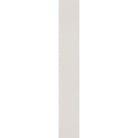 Hurricane-rated fiberglass sidelite panel, flush, 12" x 80", white satin smooth finish