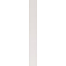Wood edge steel sidelite panel, flush, 12" x 96", primed white finish