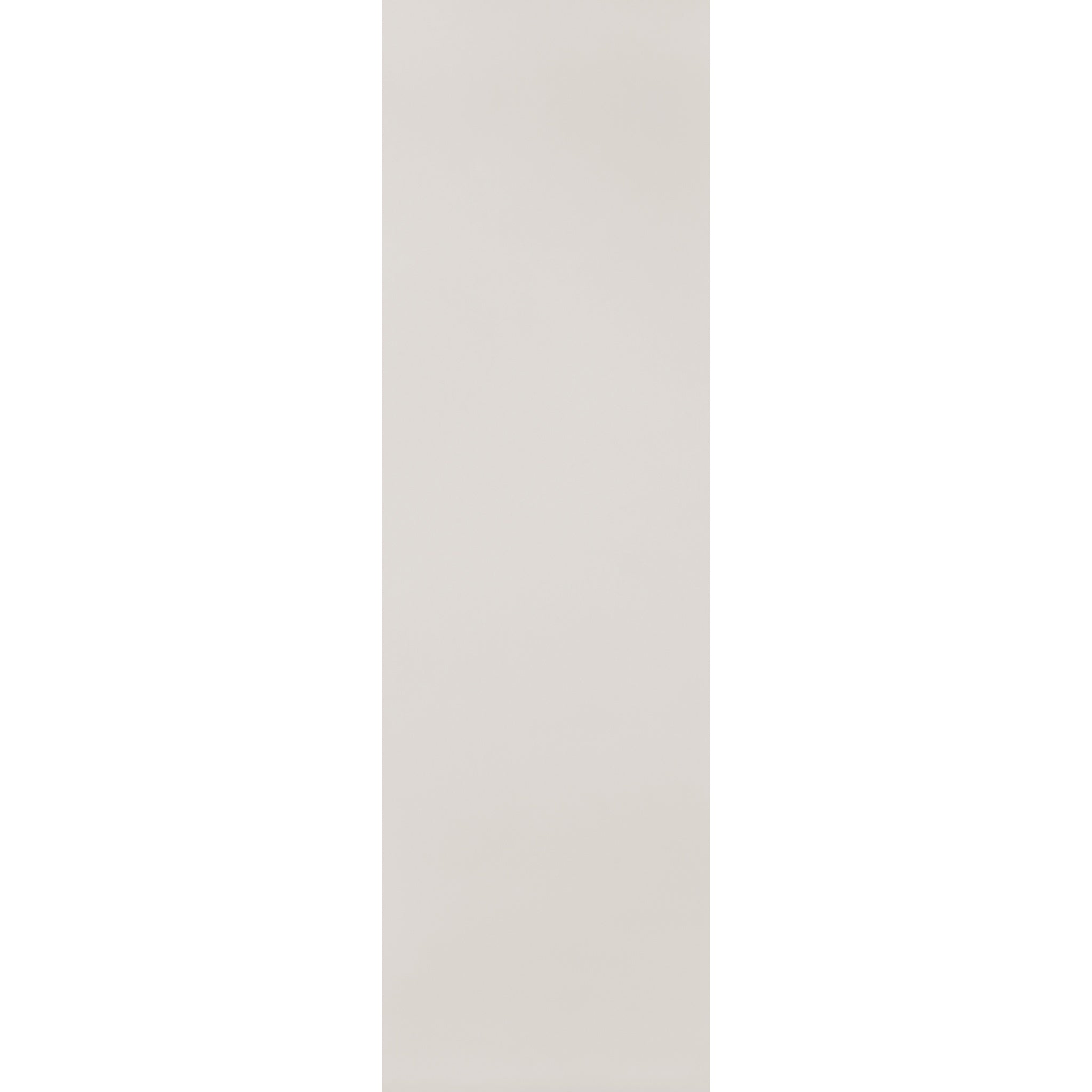 Hurricane-rated fiberglass entry door, flush, 24" x 80", white satin smooth finish