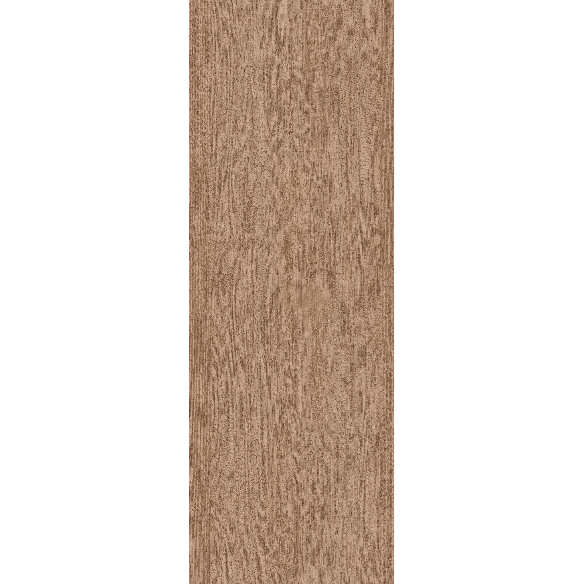 Fiberglass entry door, flush, 28" x 80", tan woodgrain finish