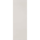 Hurricane-rated fiberglass entry door, flush, 28" x 80", white satin smooth finish