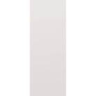 Steel edge entry door, flush, 30" x 80", primed white finish