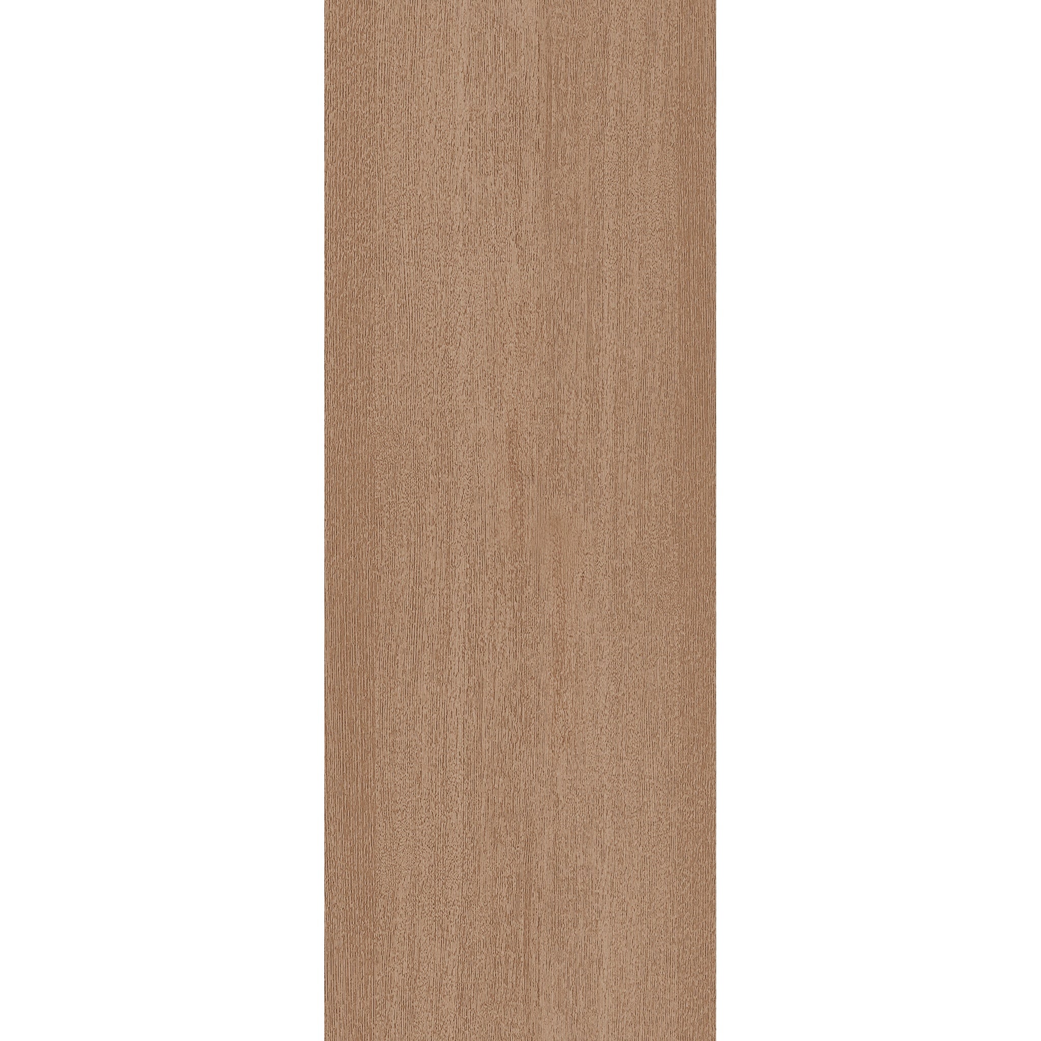Fiberglass entry door, flush, 30" x 80", tan woodgrain finish