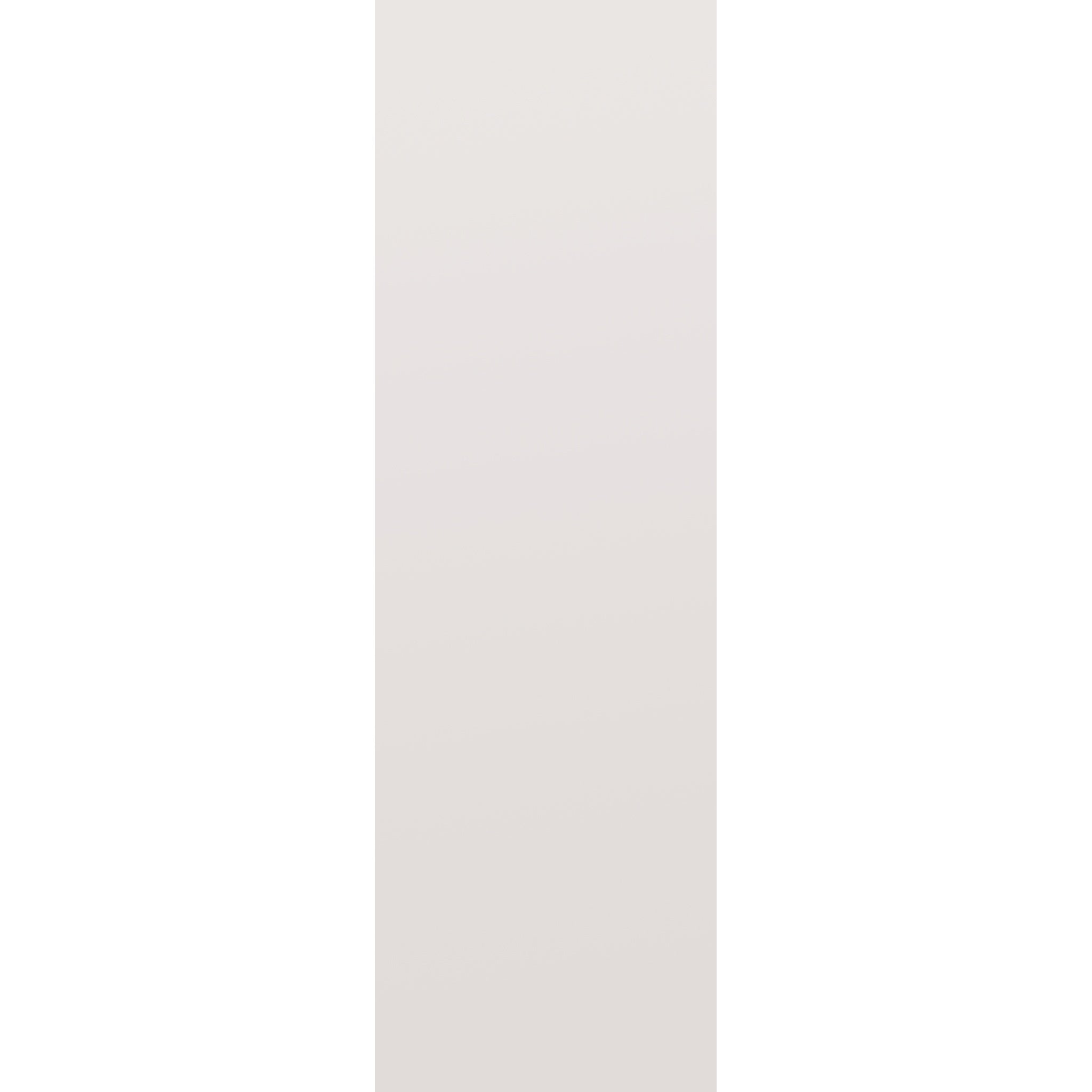 Wood edge steel entry door, flush, 30" x 96", primed white finish