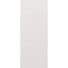 Steel edge entry door, flush, 32" x 80", primed white finish