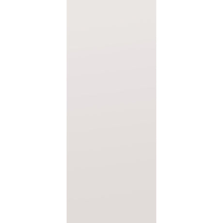Steel edge entry door, flush, 32" x 80", primed white finish