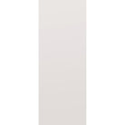 Wood edge steel entry door, flush, 32" x 84", primed white finish