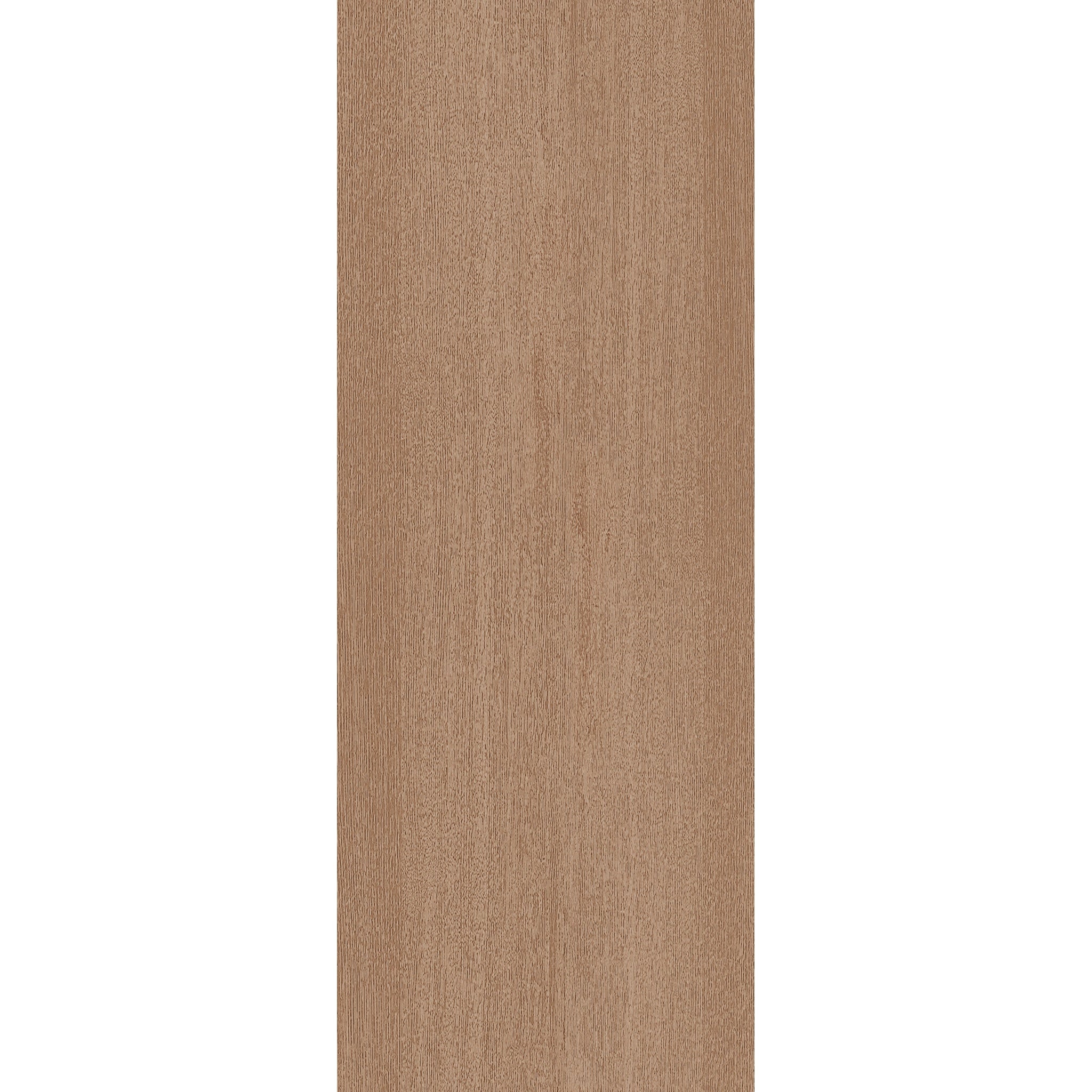 Fiberglass entry door, flush, 32" x 84", tan woodgrain finish