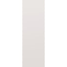 Wood edge steel entry door, flush, 32" x 96", primed white finish