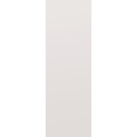 Wood edge steel entry door, flush, 32" x 96", primed white finish