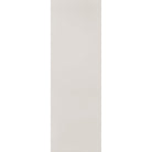 Hurricane-rated fiberglass entry door, flush, 32" x 96", white satin smooth finish