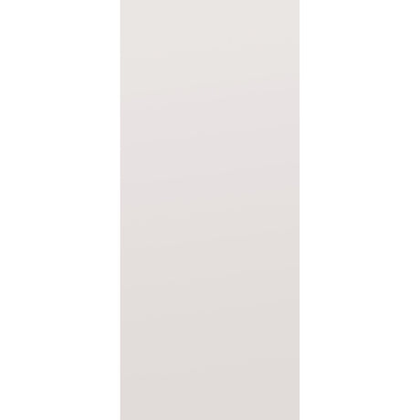Steel edge entry door, flush, 34" x 80", primed white finish