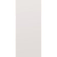 Steel edge entry door, flush, 36" x 80", primed white finish