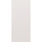 Steel edge entry door, flush, 36" x 80", primed white finish