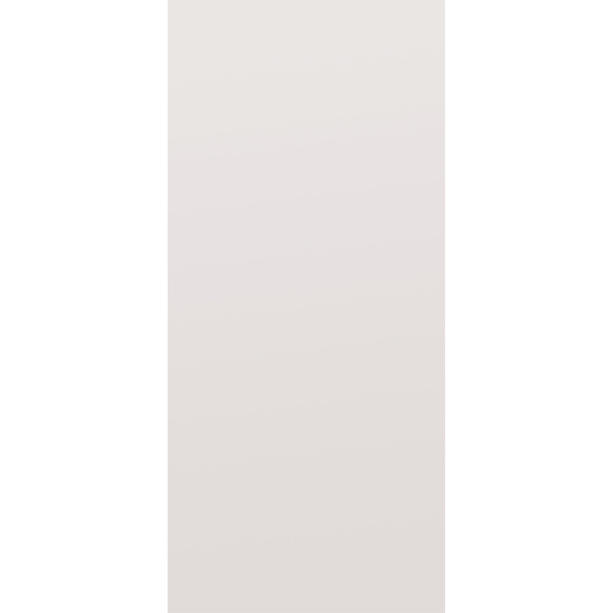 Steel edge entry door, flush, 36" x 80", primed white finish