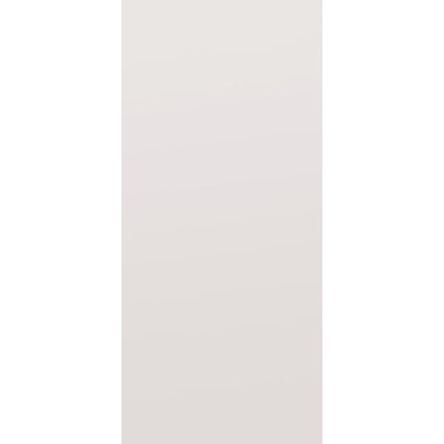 Steel edge entry door, flush, 36" x 80", primed white finish
