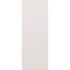 Wood edge steel entry door, flush, 36" x 96", primed white finish