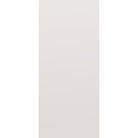 Wood edge steel entry door, flush, 42" x 96", primed white finish