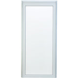 Aluminum Storm Door with Swappable Glass and Screen (Full View )
