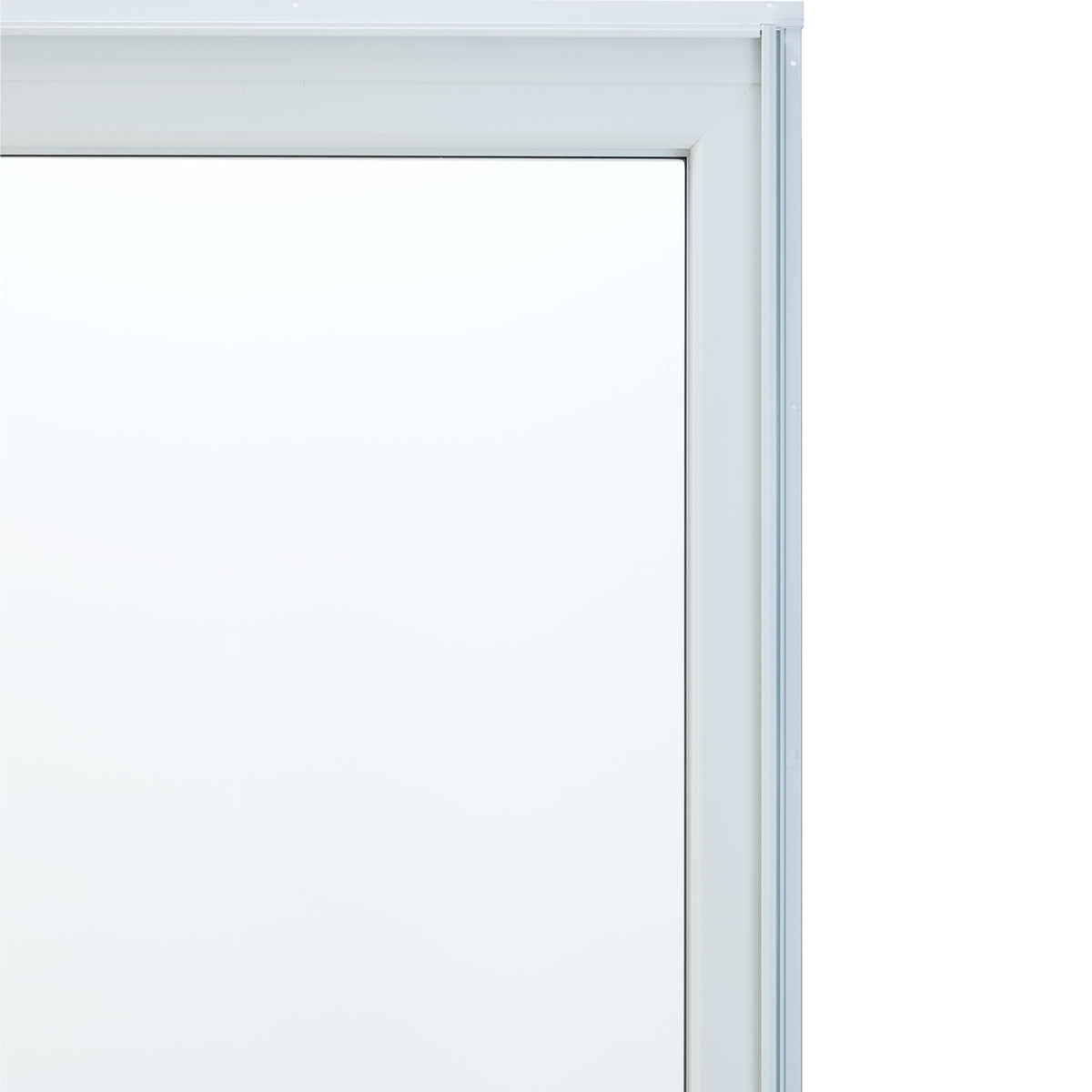 Aluminum Storm Door with Swappable Glass and Screen (Full View )