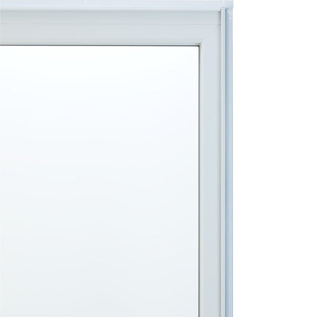 Aluminum Storm Door with Swappable Glass and Screen (Full View )