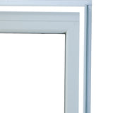 Aluminum Storm Door with Swappable Glass and Screen (Full View )