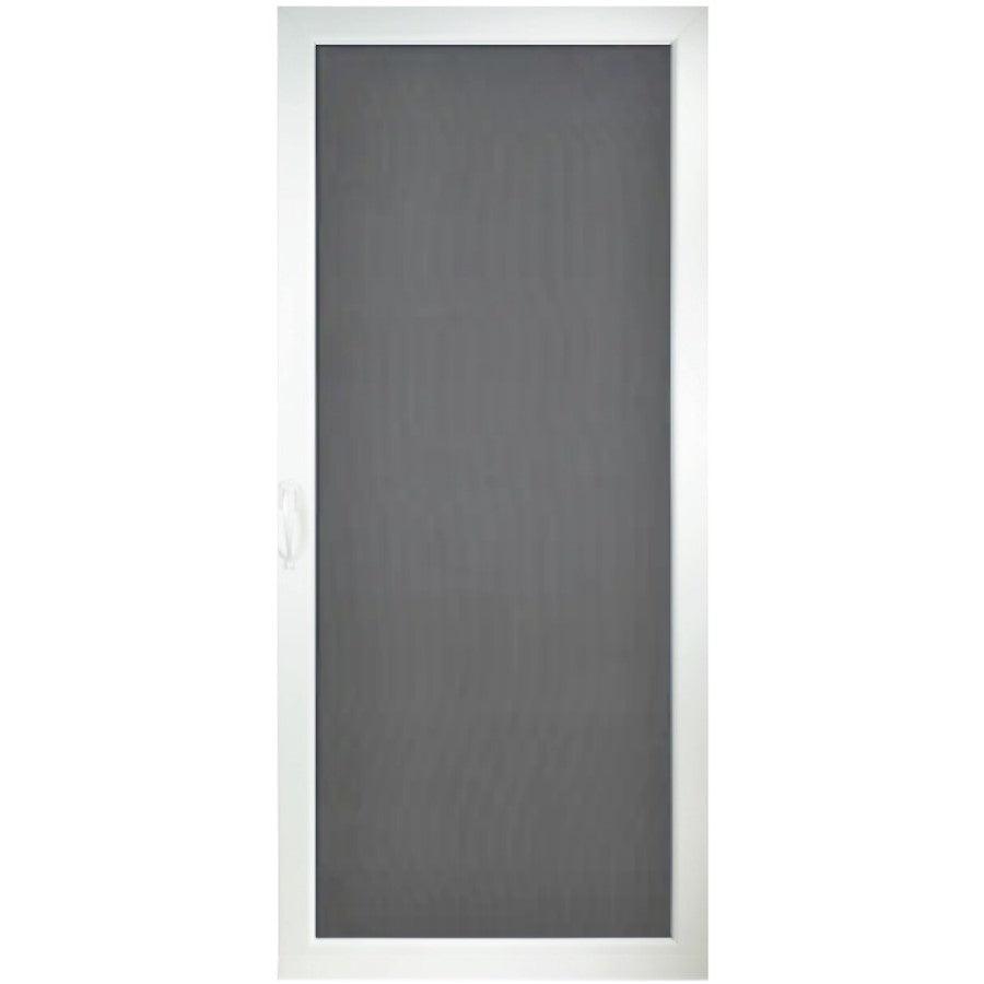 Storm Door (Full View Glass and/or Screen) - White Aluminum - Pease Doors: The Door Store