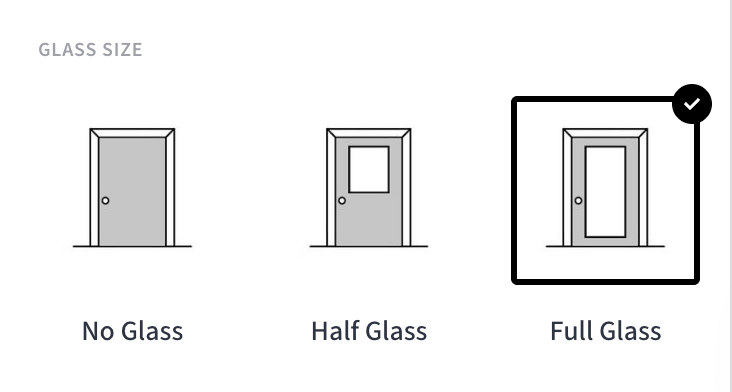Door Glass Sizes