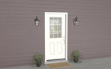 Steel Entry Door Slab (6 Panel)