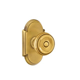 Waverly Knob Interior Lockset with #8 Rosette by Emtek, French Antique