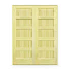 Double Poplar Interior Door System - 5 Panel Shaker