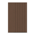 Fiberglass Entry Door System with Sidelite - Contemporary 60, Fine Woodgrain