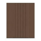 Fiberglass Entry Door System with Two Sidelites - Contemporary 60, Fine Woodgrain
