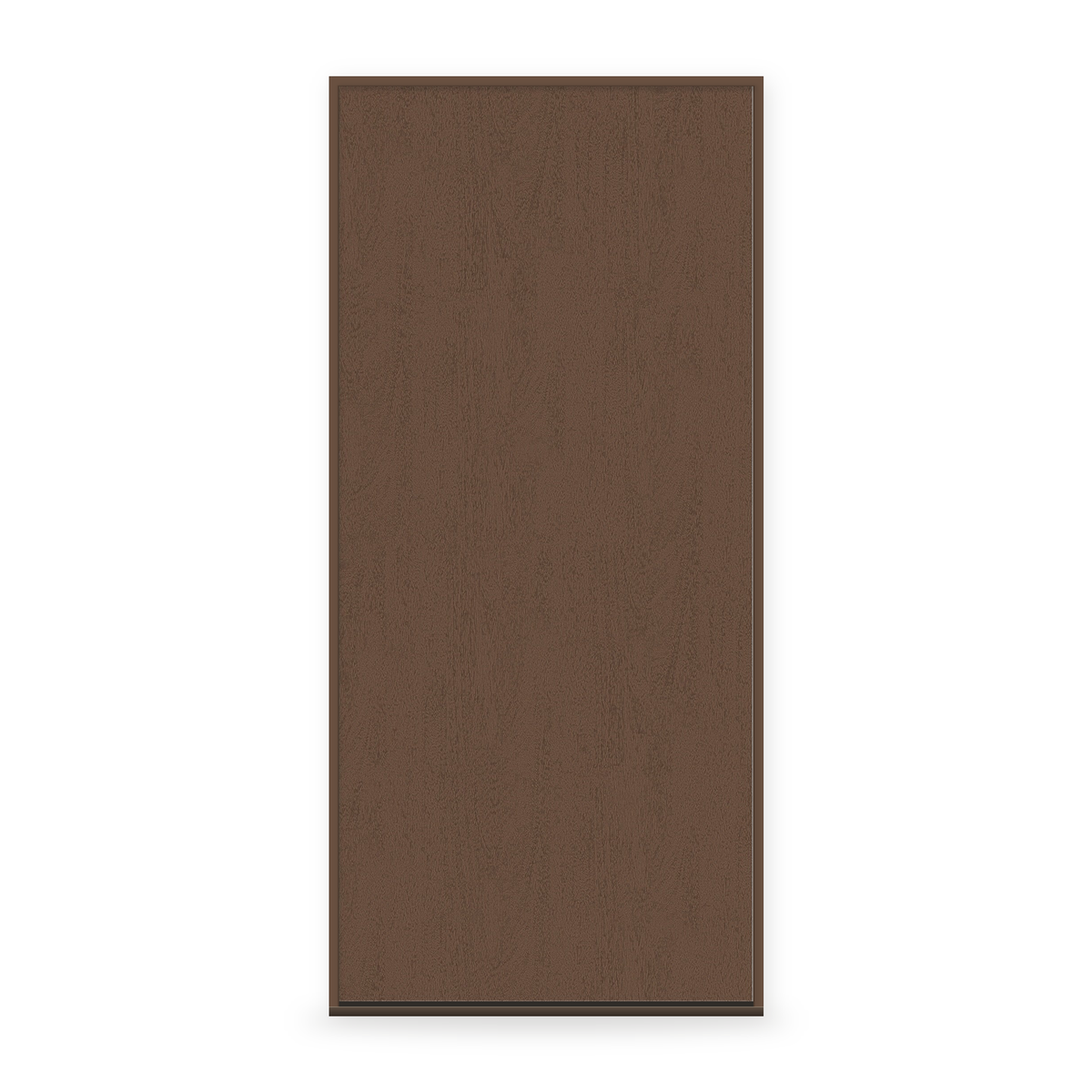 Prehung Fiberglass Entry Door System - Flush, Fine Woodgrain