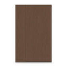 Fiberglass Entry Door System with Sidelite - Flush, Fine Woodgrain