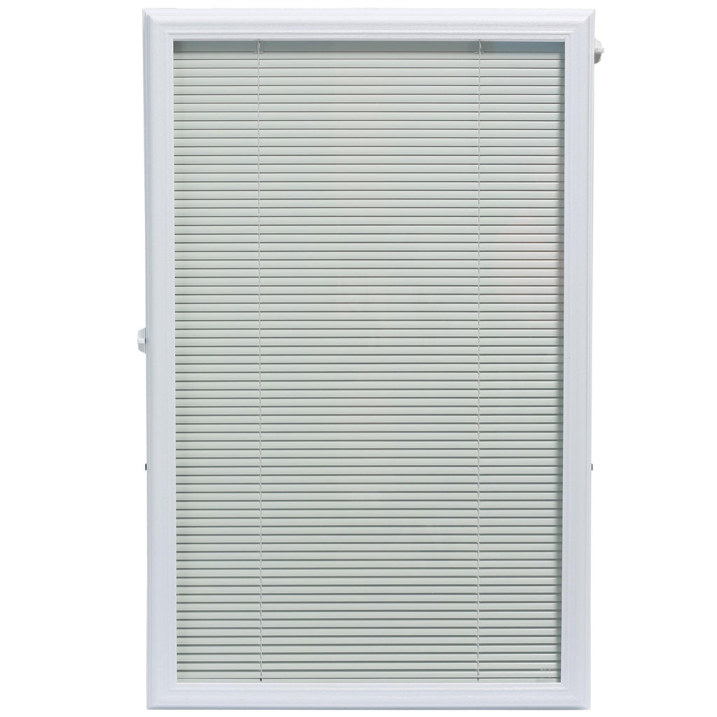 Raise & Lower Blinds Hurricane Impact Glass and Frame Kit (Half Lite 24" x 38" Frame Size) - Pease Doors: The Door Store